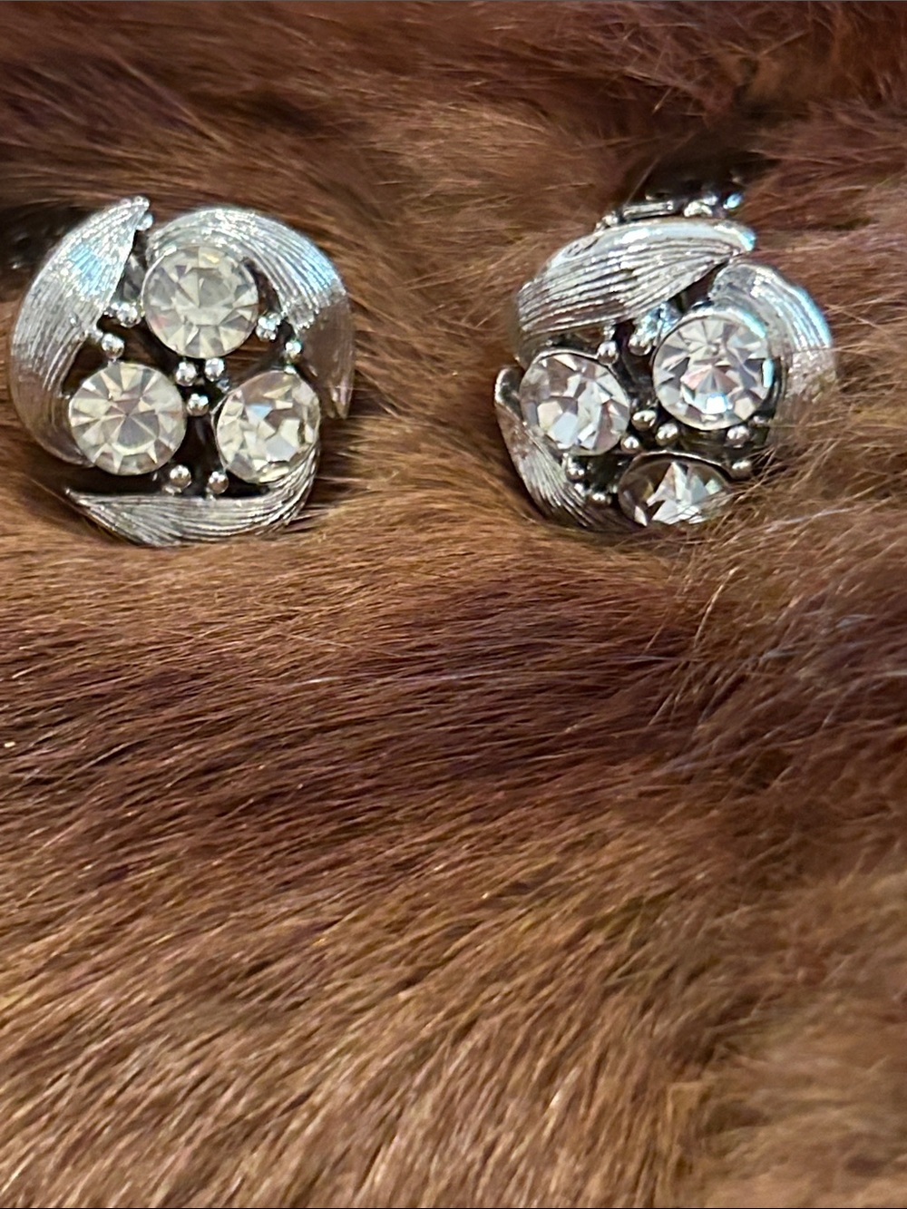 LISNER Crystal Clip Earrings - Women Jewelry